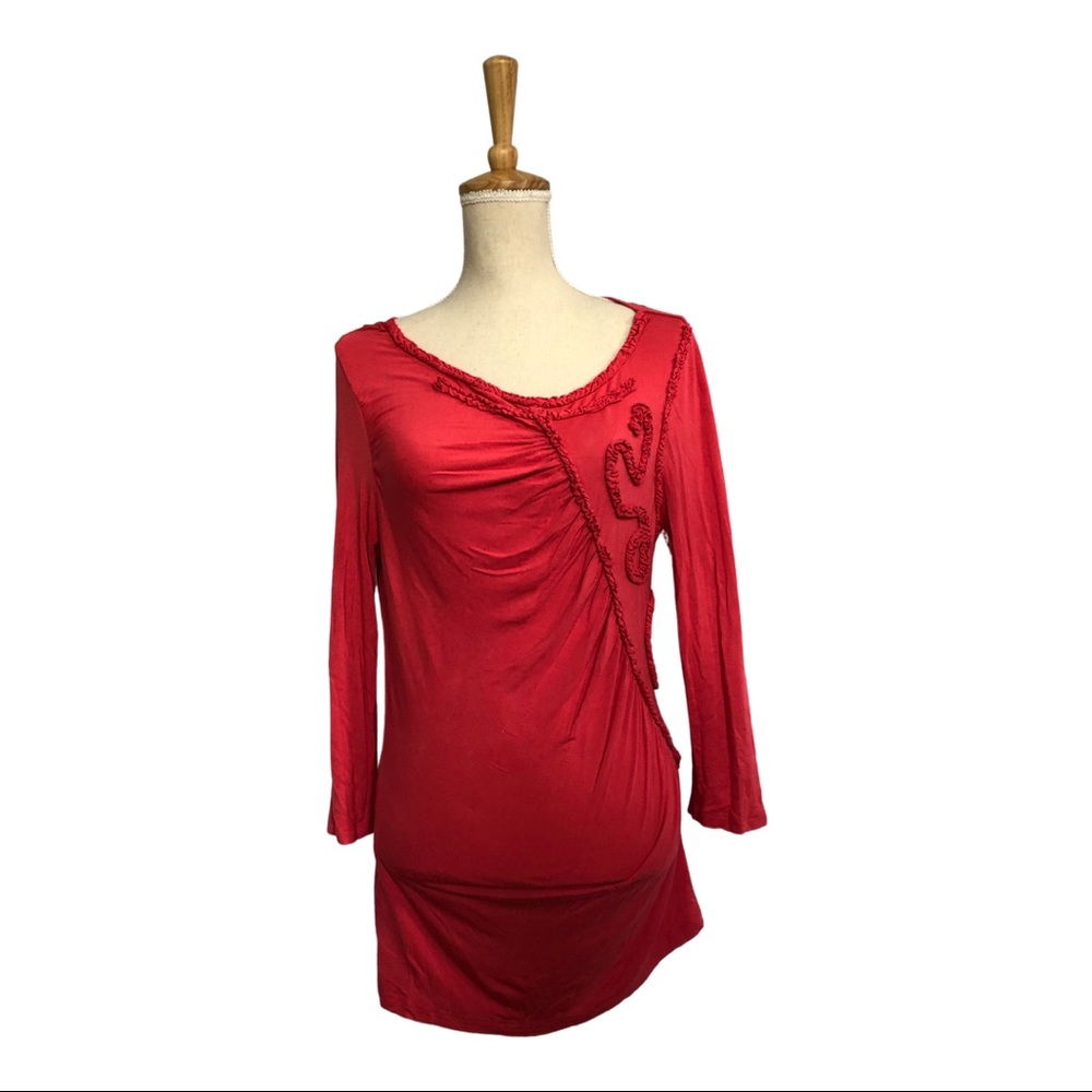 Coral Blouse